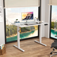Oishee Electric Adjustable Standing Desk by Inbox Zero