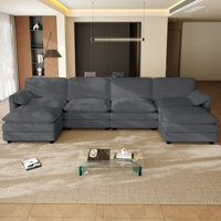 Kariba 6 - Piece Modular Sectional Sofa for Living Room Couch by Latitude Run