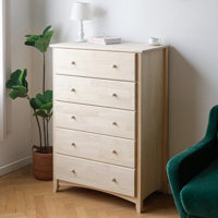 Soild wood New Shaker Style , Dresser, In Antique Finish by August Grove