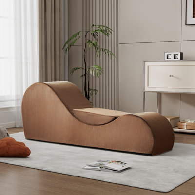62.48" Yoga Chaise Lounge Chair by Ebern Designs