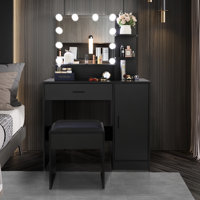 Vanity Table Black