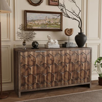 Fieldston 4-Door Accent Cabinet by Latitude Run