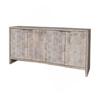 Fieldston 4-Door Accent Cabinet by Latitude Run