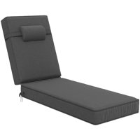 72" X 21" X 4" Outdoor Olefin Chaise Lounge Cushions by Hokku Designs