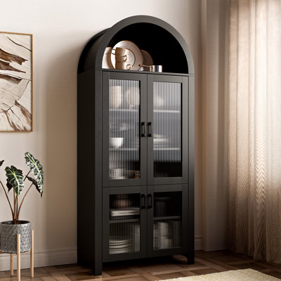 Arched Display Cabinet by Winston Porter