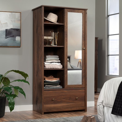 Fravel Wardrobe Cabinet In Sindoori Mango