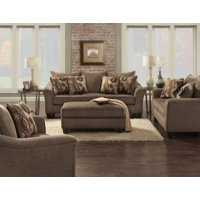 Luxurious Textured Sofa Set For Stylish Living Room Decoration by Hokku Designs