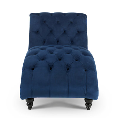 Comfortable Tufted Armless Chaise Lounge For Relaxation And Style by Alcott Hill
