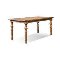 Picture Color Rectangular Solid Wood Dining Table by One Allium Way