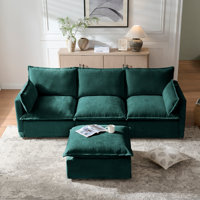 Convertible Sectional Sofa Couch by Ebern Designs