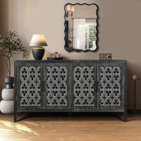 Four Door Antique Cabinet, Tv Stand, Tv Table
