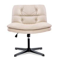 Large Size Armless Home Office Desk Chair Vanichair