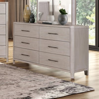 Ahern Solid Wood 6-Drawer Dresser by Enitial Lab