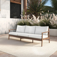 Lyon Solid Acacia Wood Patio Sofa by George Oliver