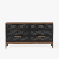 Naya Solid Wood 6-Drawer Dresser by Red Barrel Studio