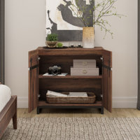 Modern 2-In-1 TV Stand For Tvs Up To 70 Inches, Entertainment Center With Adjustable Shelves And Metal Base, Media Console For Living Room And Bedroom by Latitude Run