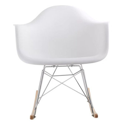 Arabia Molded Plastic Rocker Chair by George Oliver