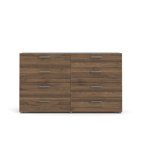Austin 8 Drawer Double Dresser, Walnut by Loon Peak