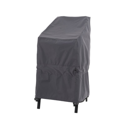 Stackable Patio Chair Cover, Heavy Duty, Wind Resistant & Waterproof , 28"(W)x36"(D)x45/34"(H), 3-Year Warranty
