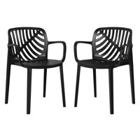 Outdoor Stacking Dining Armchair (Set Of 2) by George Oliver