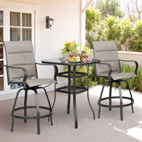3-Piece Patio Bar Set by Winston Porter
