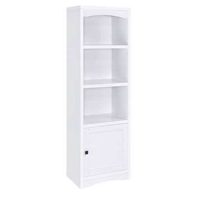 Hearton 3-shelf Engineered Wood Media Tower by Lark Manor