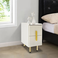 15.74X9.84X18.89” Bedside Table by Mercer41