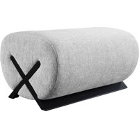 Akira Fabric Ottoman by Latitude Run