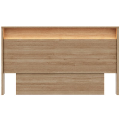 Gael Queen Size Headboard with Integrated Lighting