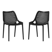 Outdoor Stacking Dining Side Chair by Latitude Run