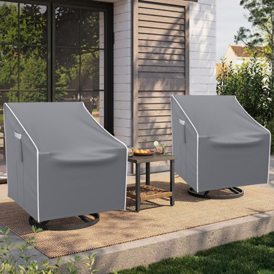 Waterproof Patio Swivel Chair Covers 2 Pack by Rebrilliant