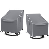 Waterproof Patio Swivel Chair Covers 2 Pack by Arlmont & Co.