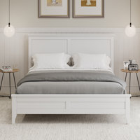 Wood Platform Bed by Red Barrel Studio