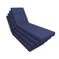 4In Chaise Lounge Cushions Outdoor(Set Of 4) by Corrigan Studio