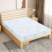 Firm Gel Infused Memory Foam Mattress by Alwyn Home