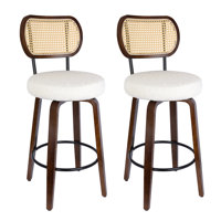Bar Stools Swivel Counter Stools (Set of 2) by Bay Isle Home