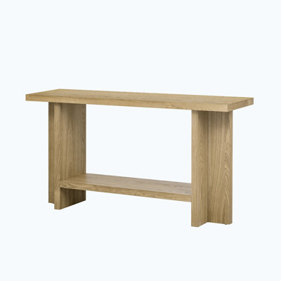 Wood Console Table by Latitude Run