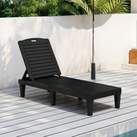 Outdoor Resin Chaise Lounge(single) by Ebern Designs