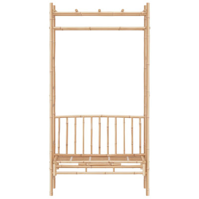 Patio Bench With Pergola 45.7" Bamboo by Bay Isle Home