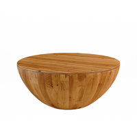 Vintage Style Bucket Shaped Coffee Table by Loon Peak
