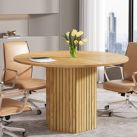 47-Inch Round Conference Table by Ebern Designs