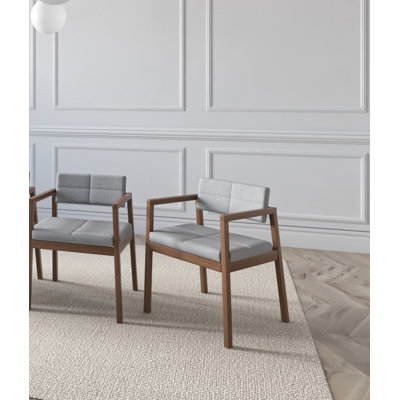 Capri 2pc Indoor Wood Dining Chairs by George Oliver