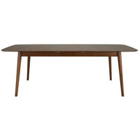 Hardvard Indoor Oak and Wood Extendable Dining Table by AllModern