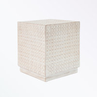 Aldo Patio MGO Cube Side Table by Latitude Run