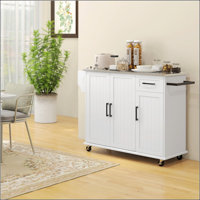 Kitchen Island With Storage by Lark Manor