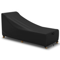 Waterproof Outdoor Chaise Lounge Cover Patio Lounge Chair Cover by Arlmont & Co.