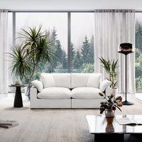 Cloud Couch Modular Sectional Sofa For Living Room, Oversized Comfy Down-Filled Cushion, Modern Upholstered Deep Seat Couches, Detachable Slipcover Fo