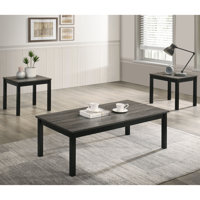 Brudan 3-Piece Coffee Table Set by Ebern Designs