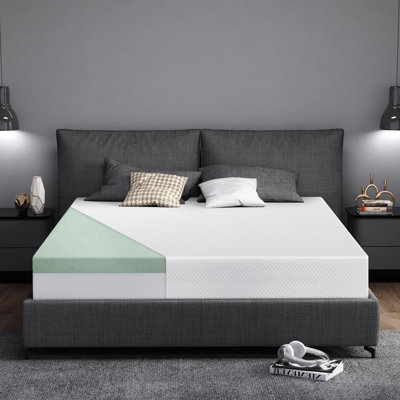 Alwyn Home Memory Foam Mattress With Tencel Cover by Alwyn Home