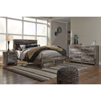 Derekson Panel Storage Bed, Dresser and Nightstand by Gracie Oaks